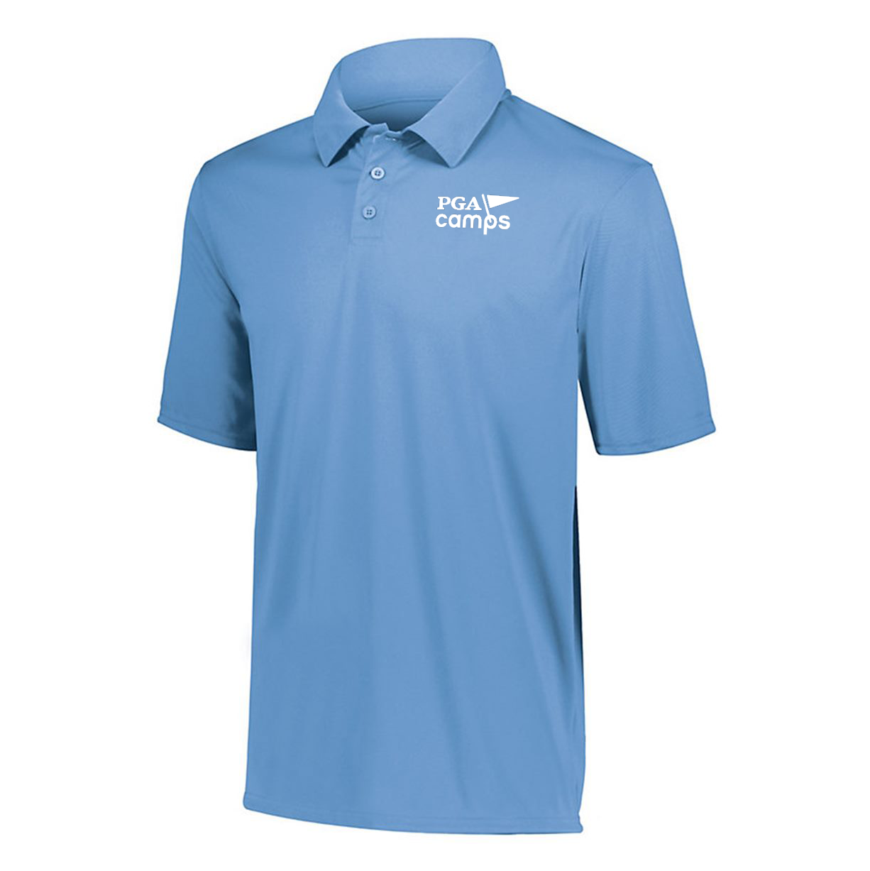 PGA Junior Golf Camp Youth Polo - Columbia Blue