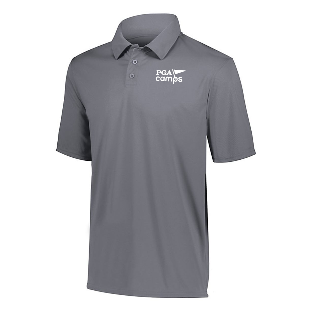 PGA Junior Golf Camp Youth Polo - Graphite