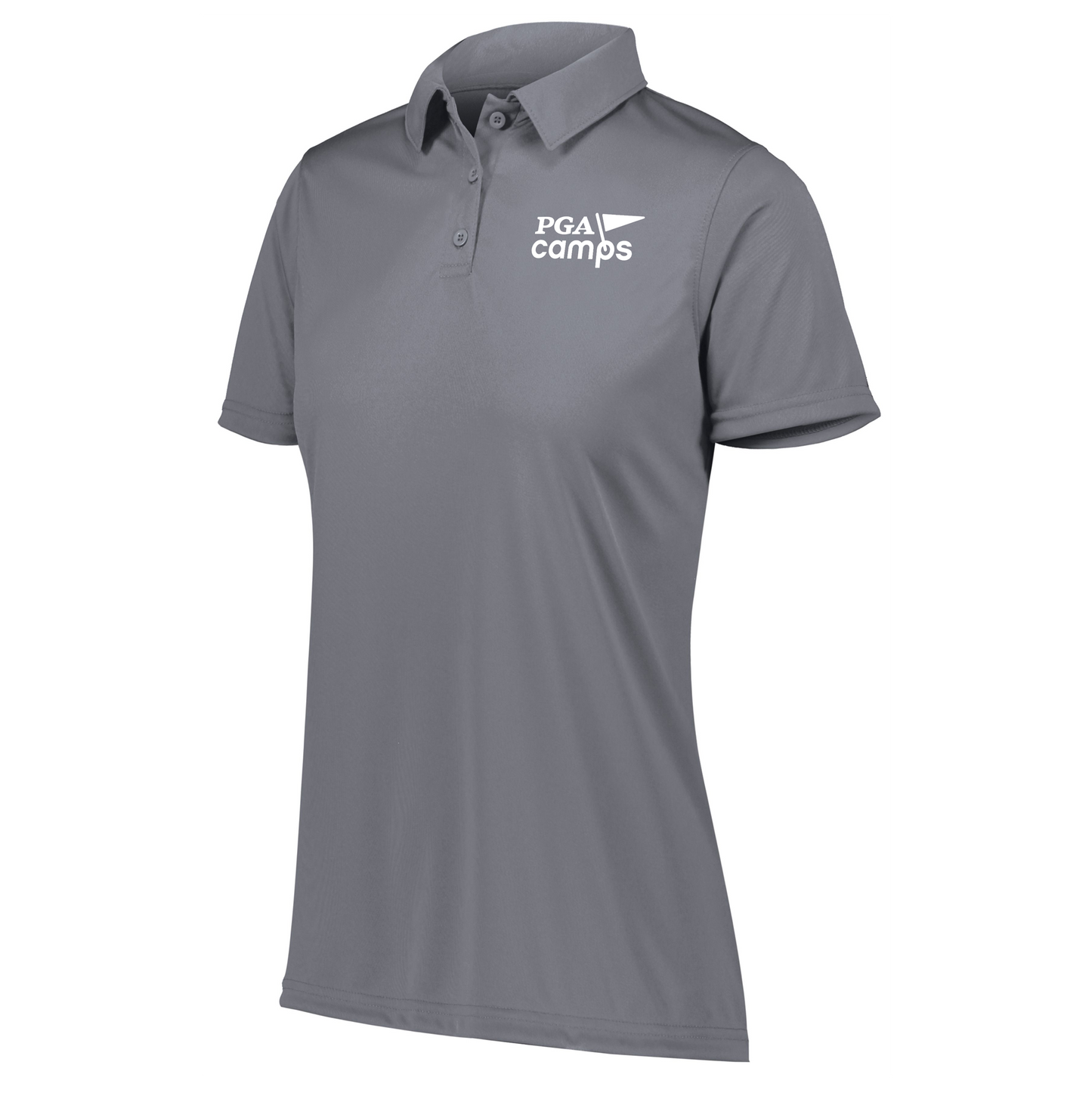 PGA Junior Golf Camp Ladies Polo - Graphite