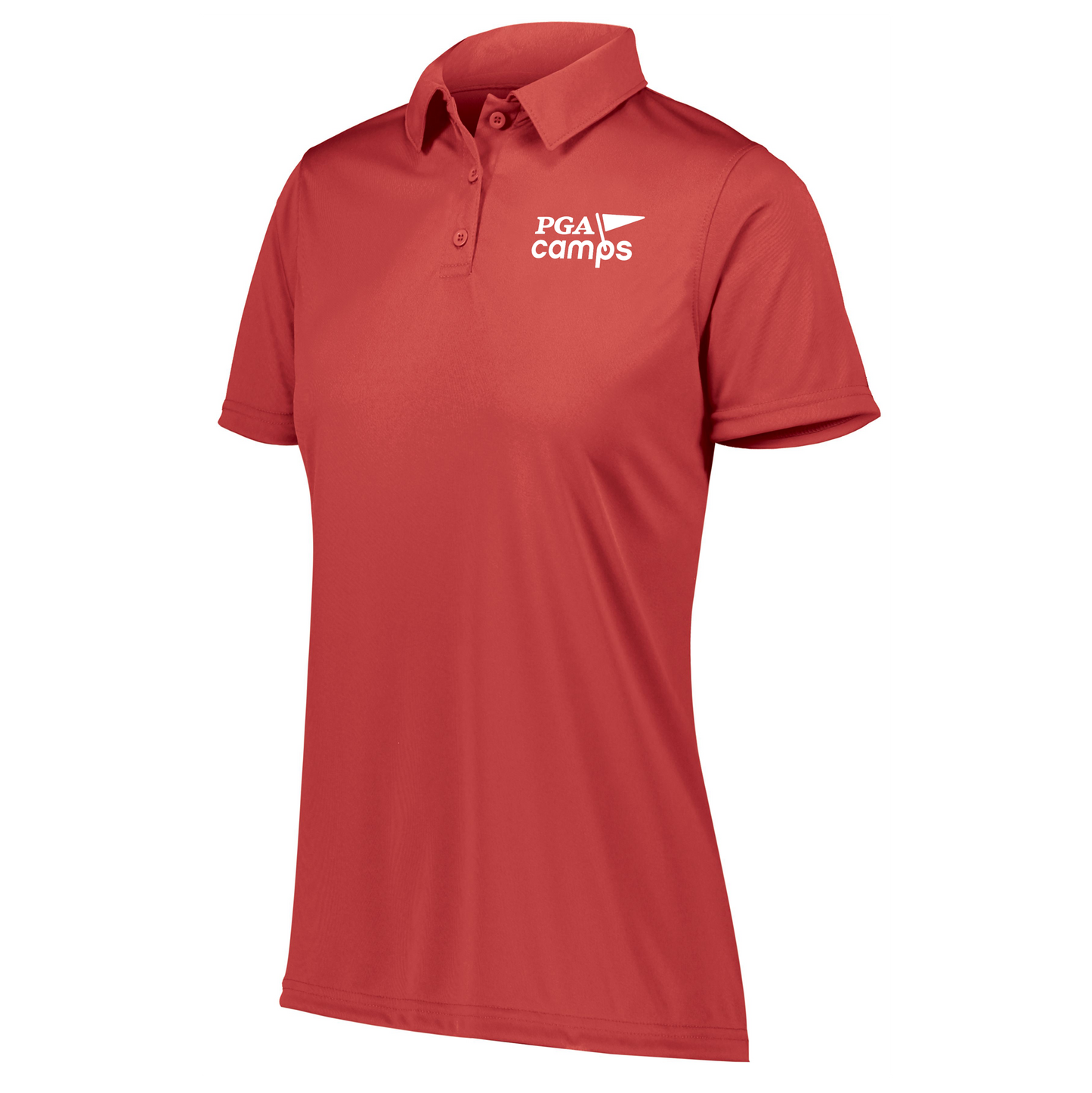 PGA Junior Golf Camp Ladies Polo - Red