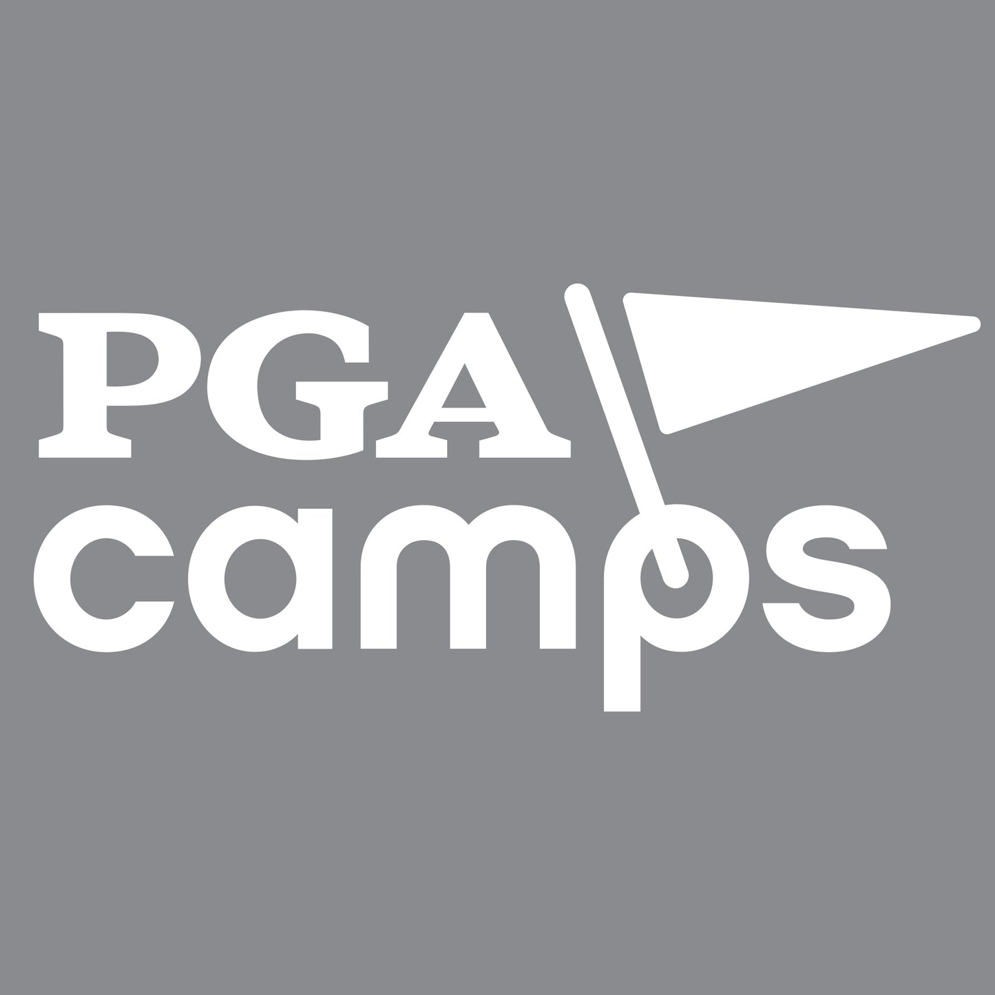 PGA Junior Golf Camp Ladies Polo - Graphite