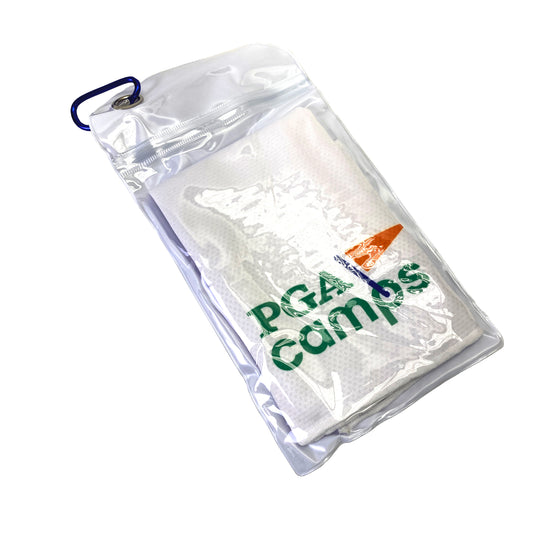 PGA Camps Cooling Towel - White