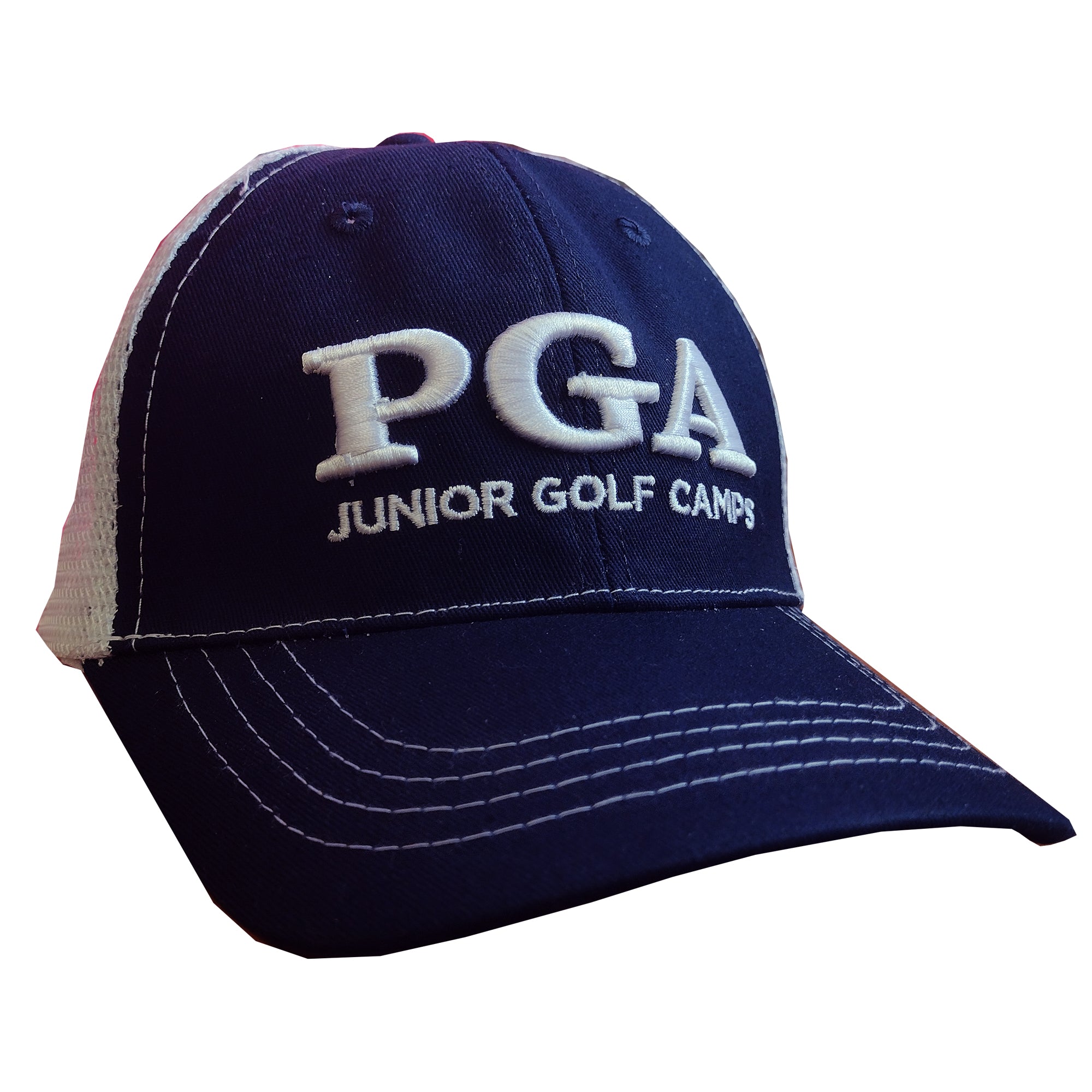 PGA Junior Golf Camp Trucker Hat - Navy (Old Logo) – PGA Camps